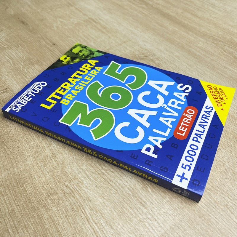 Almanaque Passatempos SabeTudo 365 Caca-Palavras - Literatura Brasileira