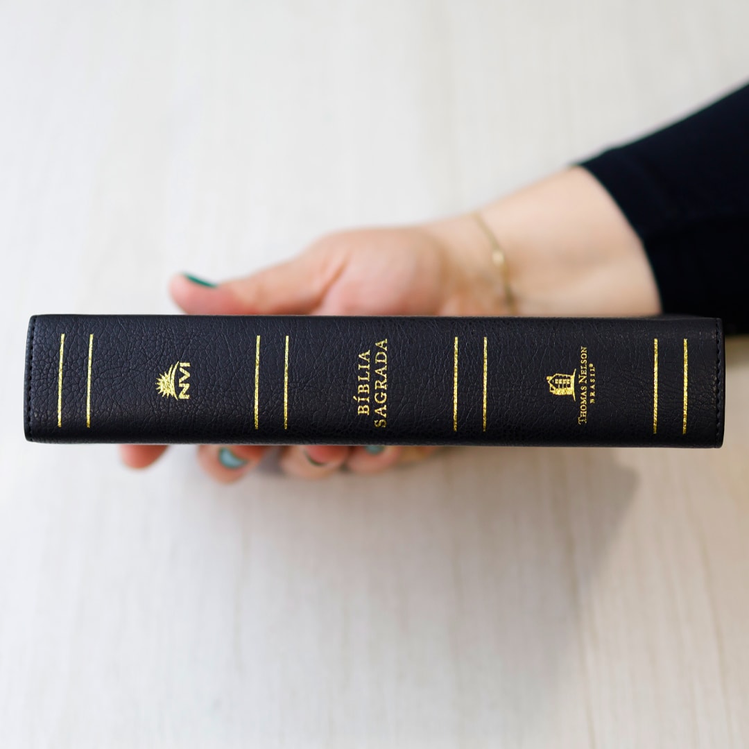 Bíblia Sagrada | NVI | Letra Grande | Couro Soft Preta