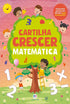 Cartilha Crescer Matemática, capa colorida com crianças e árvore de números, inclui acesso a jogos. — Plenitude