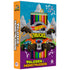 Livro Hot Wheels Velozes e Monstruosos, capa roxa e laranja com carros e lápis de cor. — Plenitude