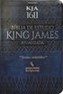 Bíblia de Estudo King James Atualizada | 1611 | Letra Normal | Capa Luxo Azul