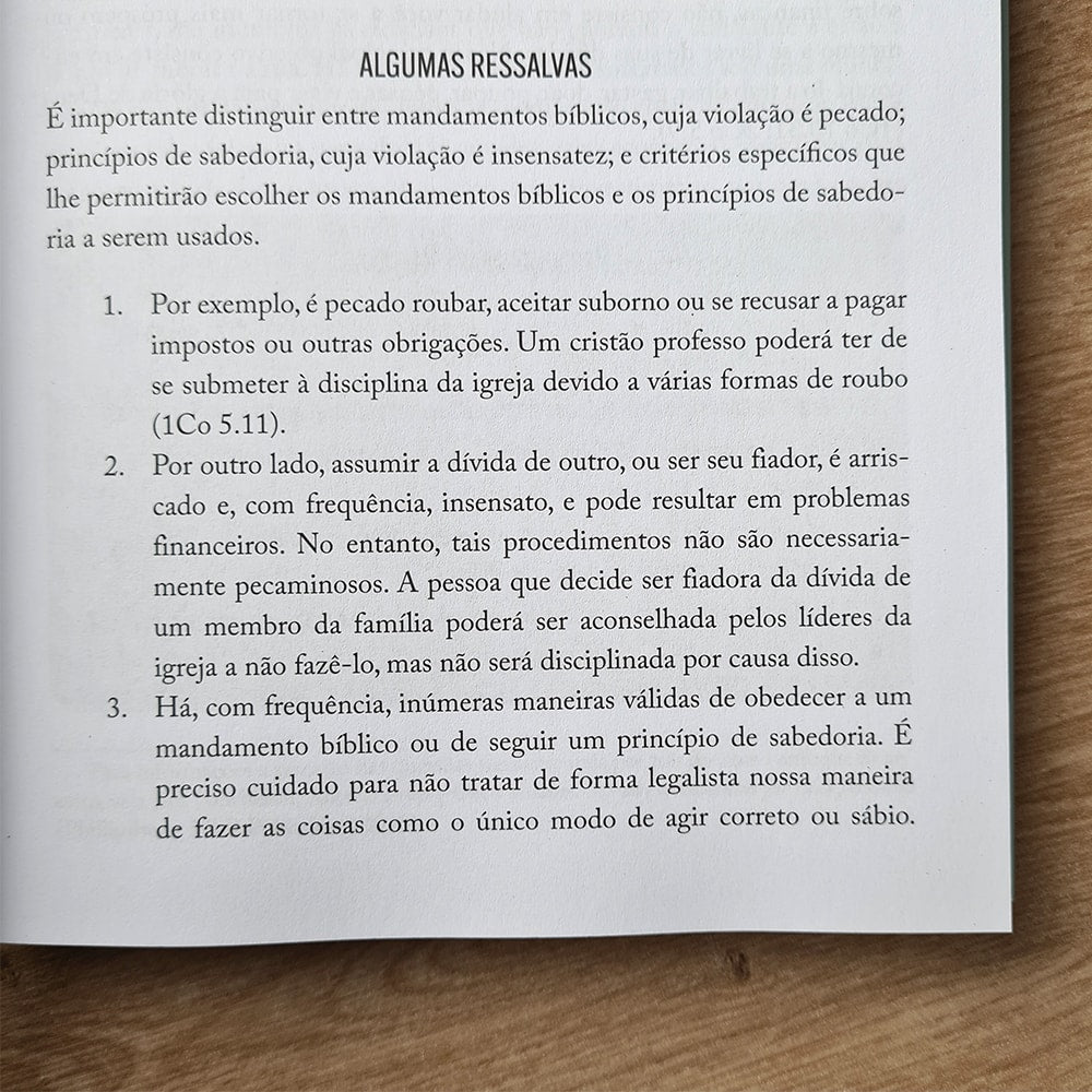 Dinheiro, Dívida e Finanças | Jim Newheiser