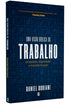 Livro Uma Visão Bíblica do Trabalho, por Daniel Doriani, capa azul com ícones de trabalho e citação de Timothy Keller. — Plenitude