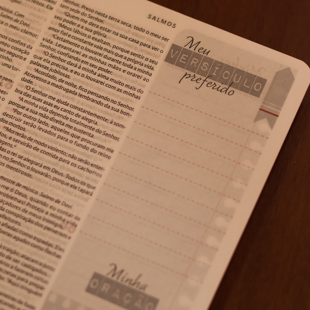 Nova Bíblia Viva Com Espaço para Anotação | Letra Normal | Capa Espiral Flores do Campo