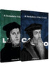 Kit A Verdadeira Vida Cristã Calvino e Lutero Vol. 1 e 2, capas com retratos. — Plenitude