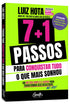 Livro 7+1 Passos para conquistar tudo que mais sonhou, capa comum, verde limão e rosa. — Plenitude