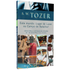 Livro Este Mundo: Lugar de Lazer ou Campo de Batalha?, por A. W. Tozer, capa azul com colagem de fotos. — Plenitude