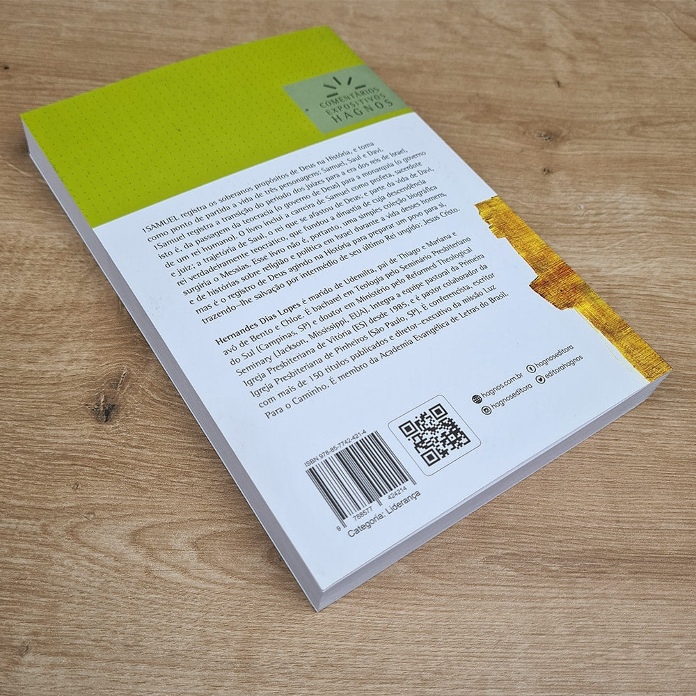 1 Samuel | Comentários Expositivos Hagnos | Hernandes Dias Lopes