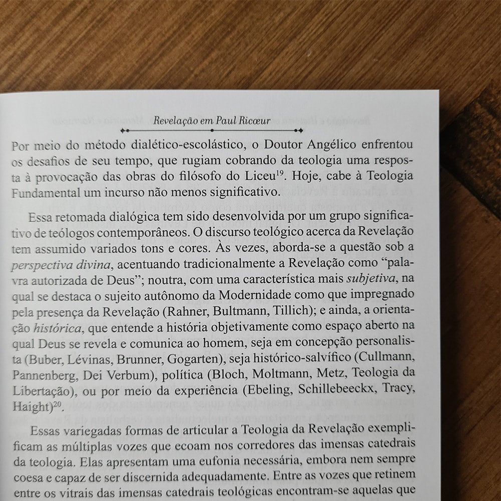 Revelação e História em Paul Ricoeur | Esdras Costa Bentho
