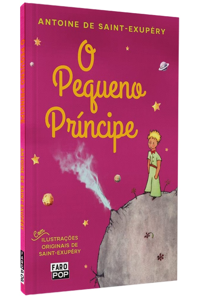 O Pequeno Príncipe | Saint-Expuréry | Capa Pink
