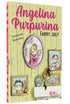 Livro Angelina Purpurina de Fanny Joly, capa com menina loira em frente a um espelho. — Plenitude