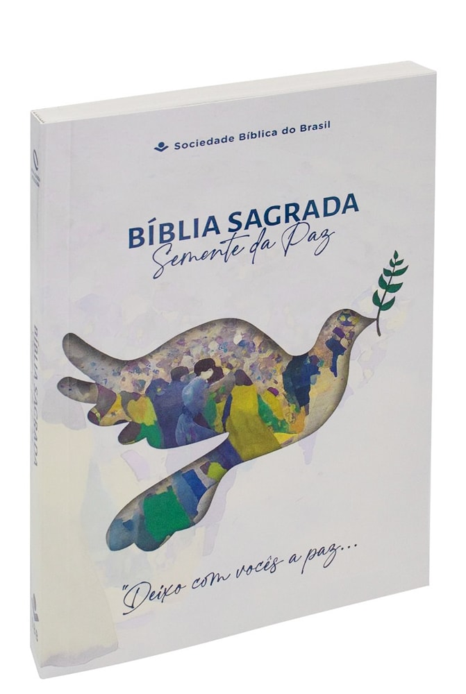 Bíblia Sagrada Semente de Paz | NAA | Letra Normal | Capa Brochura