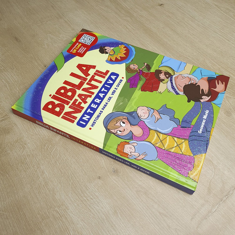 Bíblia Infantil Interativa | Histórias para Ler, Ver e Ouvir