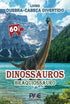 Livro Quebra-Cabeça Divertido Dinossauros Braquiossauro, capa com imagem de dinossauro e quebra-cabeça. — Plenitude