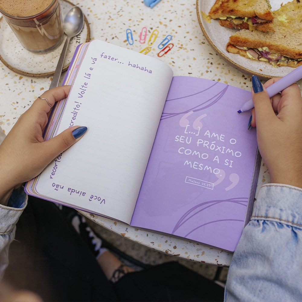 Construa Seu Diário | Jey Reis | Capa Rosa