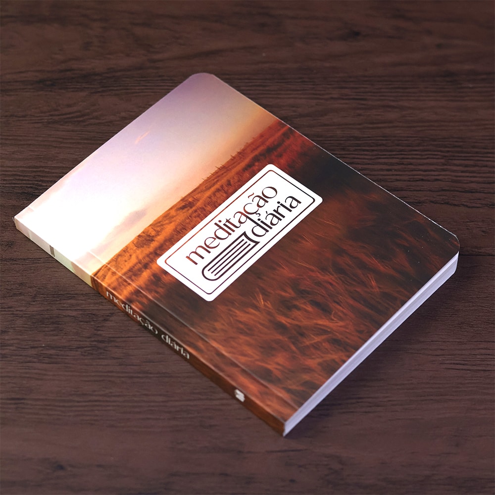 Bloco de Anotações | Meditação Diária | Capa Paisagem