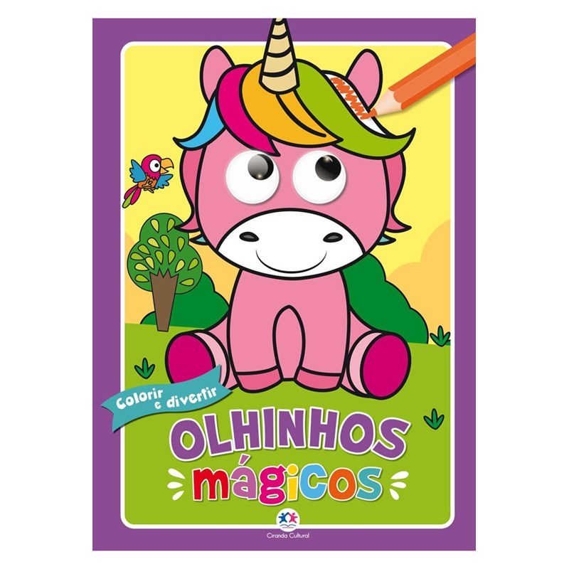 Colorir e Divertir | Olhinhos Mágicos