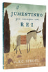 Livro "O Jumentinho que Carregou um Rei" de R. C. Sproul, capa ilustrada com jumentinho em paisagem. — Plenitude