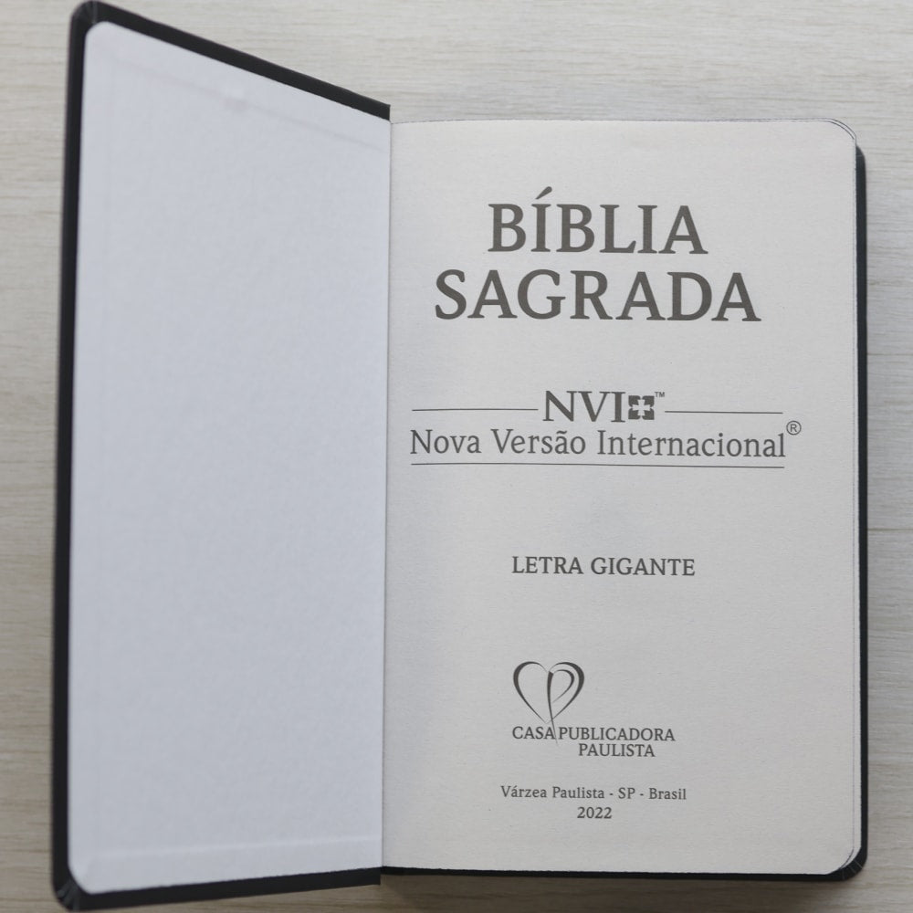 Bíblia Sagrada Vão Pelo Mundo | NVI | Letra Maior | Capa Dura Ilustrada