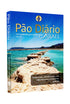 Devocional Pão Diário Vol. 27 Israel, capa com paisagem do Mar Morto e frase bíblica, azul e marrom — Plenitude