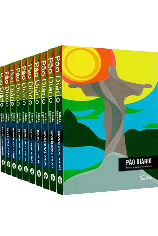 Kit 20 Devocionais Pão Diário | Vol. 27 | Cristo Redentor