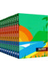 Kit 20 Devocionais Pão Diário Vol. 27 Farol, capa com paisagem de praia e farol. — Plenitude