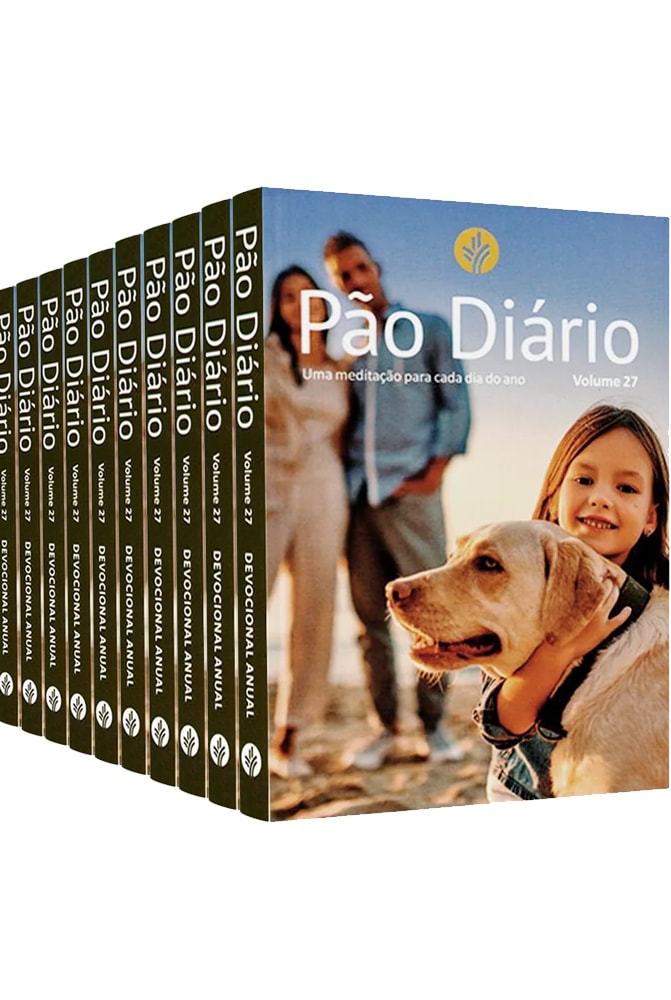 Kit 20 Devocionais Pão Diário | Vol. 27 | Família