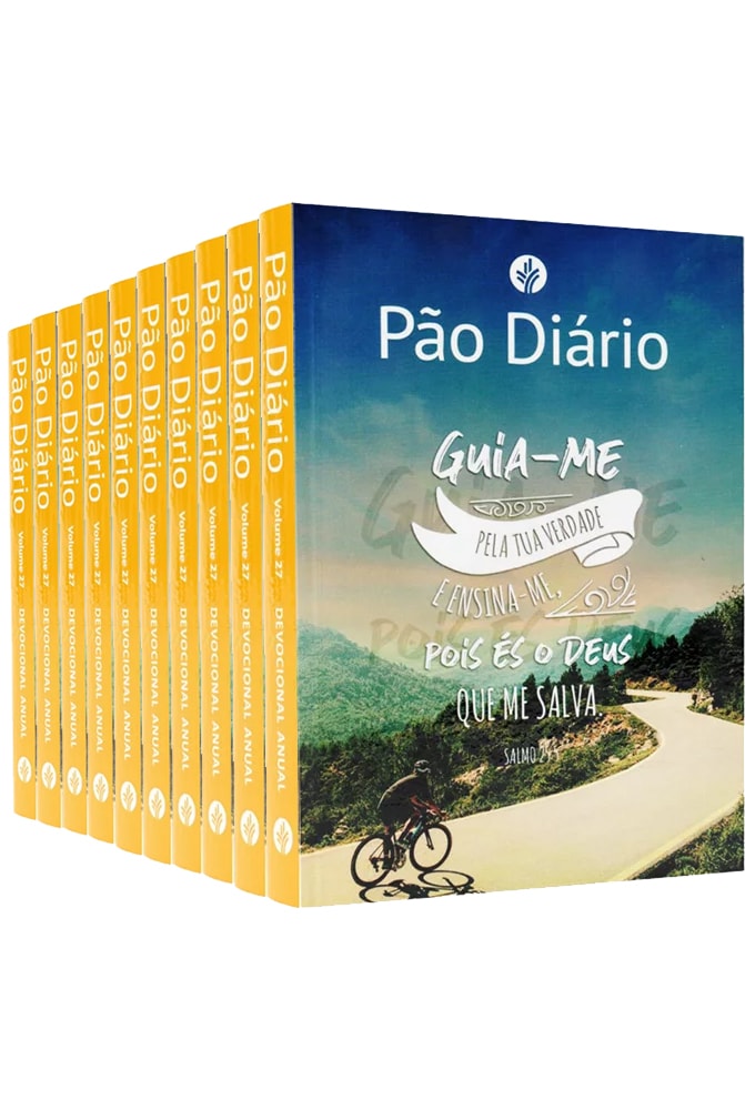 Kit 20 Devocionais Pão Diário | Vol. 27 | Guia-me