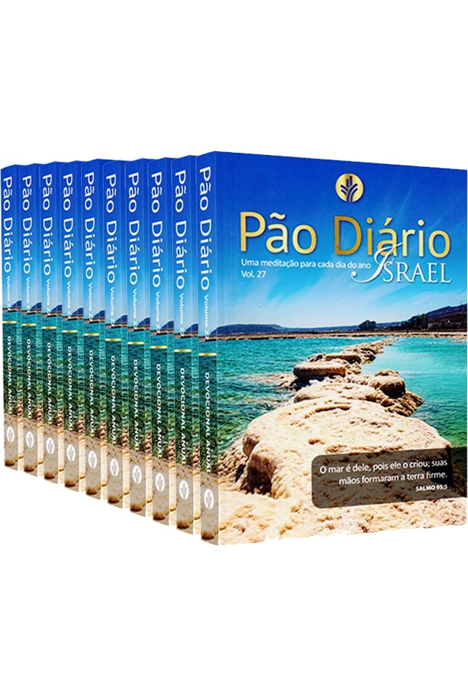 Kit 20 Devocionais Pão Diário | Vol. 27 | Israel