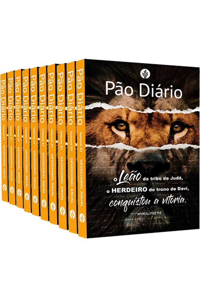 Kit 20 Devocionais Pão Diário | Vol. 27 | Leão
