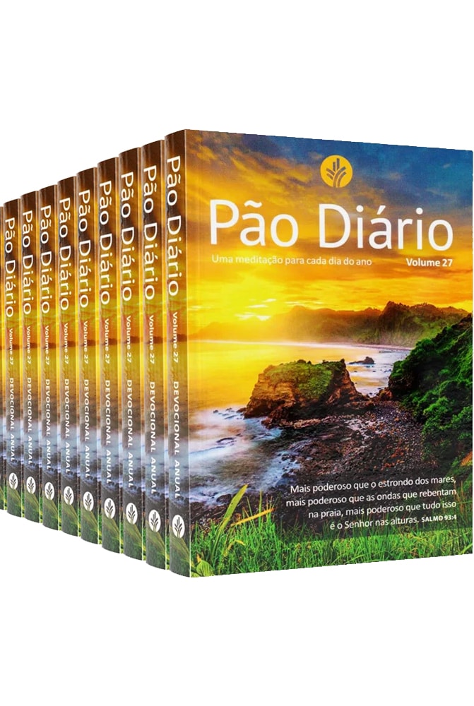 Kit 20 Devocionais Pão Diário | Vol. 27 | Paisagem