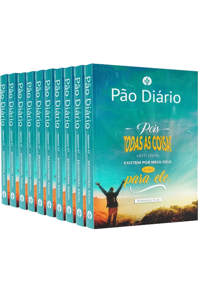 Kit 20 Devocionais Pão Diário | Vol. 27 | Todas as Coisas