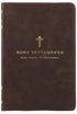 Novo Testamento | NVI | Leitura Perfeita | Couro Soft Cruz Marrom