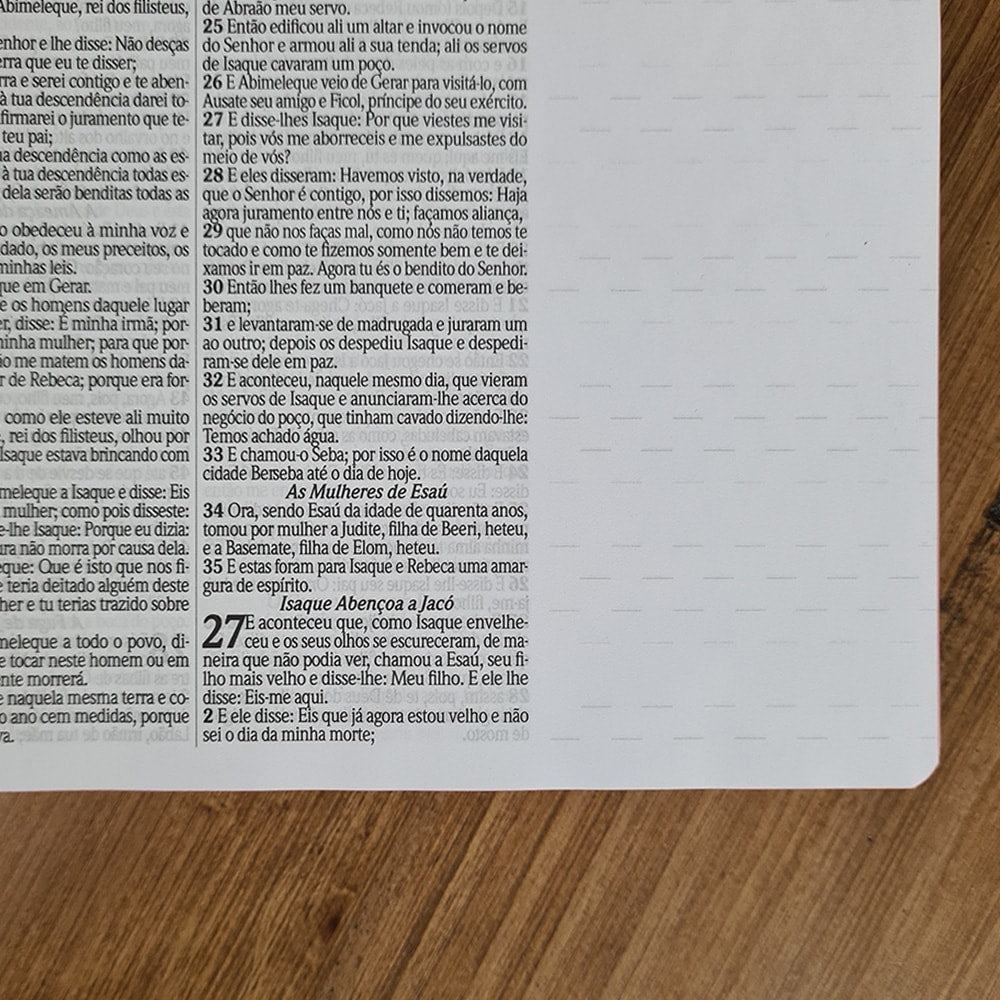 Bíblia com Pautas para Anotações | ARC | Harpa e Corinhos | Letra Normal | Capa Dura Espiral Multipl