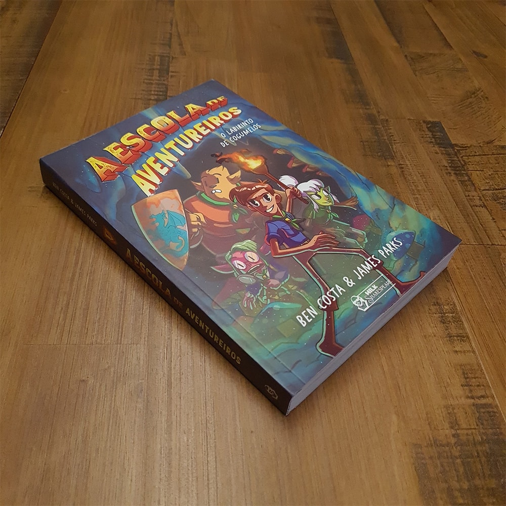 A Escola de Aventureiros | O Labirinto de Cogumelos | Ben Costa e James Parks