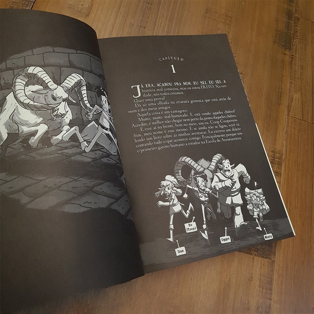 A Escola de Aventureiros | O Labirinto de Cogumelos | Ben Costa e James Parks