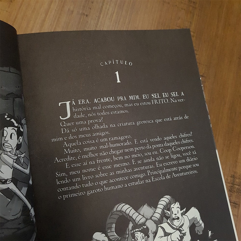 A Escola de Aventureiros | O Labirinto de Cogumelos | Ben Costa e James Parks