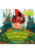 Livro Chapeuzinho Vermelho se Diverte, de Josh Funk, capa com ilustração de Chapeuzinho Vermelho na floresta. — Plenitude
