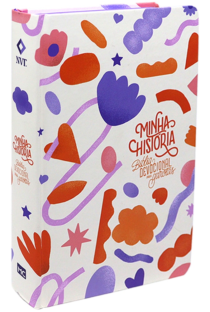 Bíblia Devocional Para Garotas | NVT | Letra Grande | Capa Dura Formas