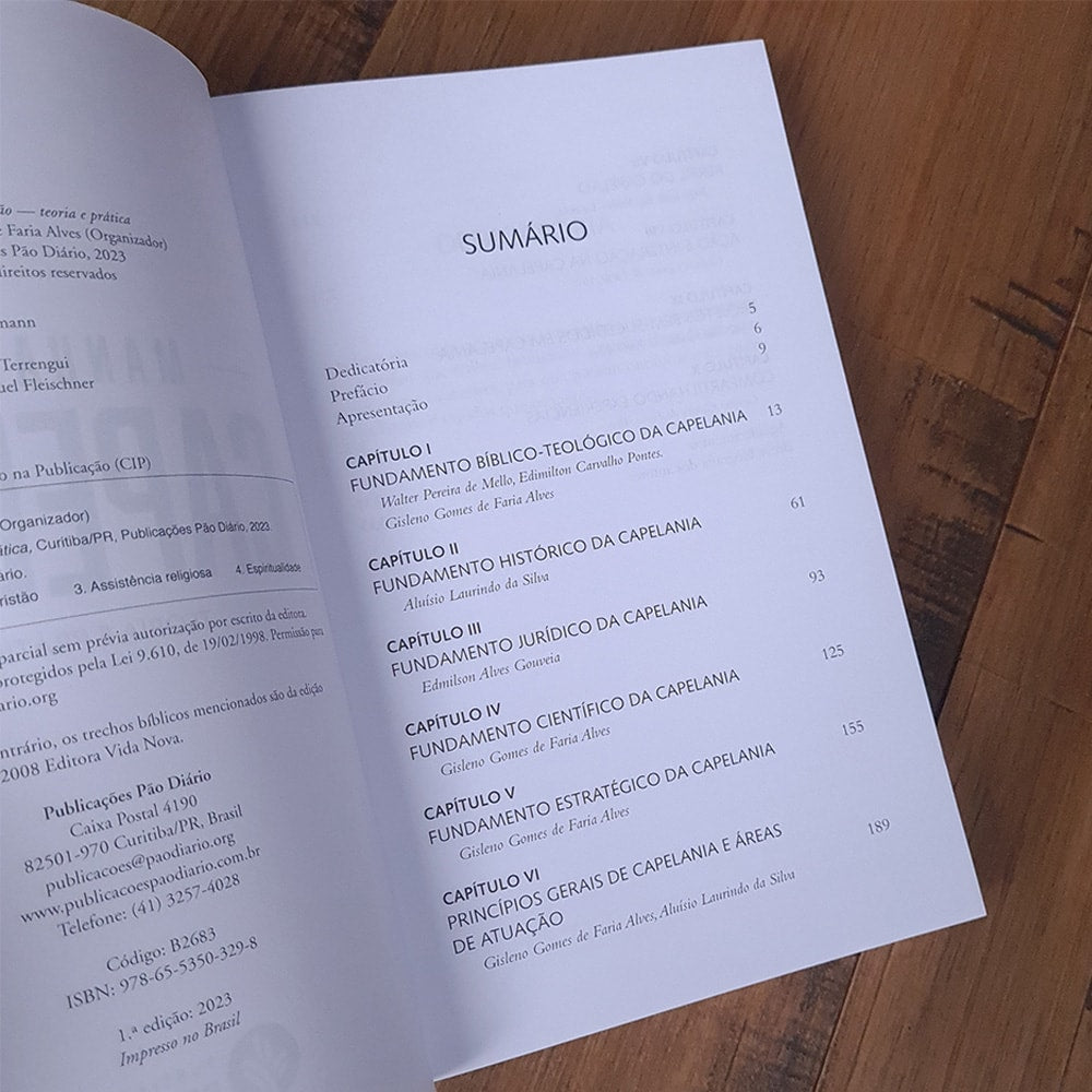 Manual do Capelão | Teoria e Prática | Gislene Gomes de Faria Alves