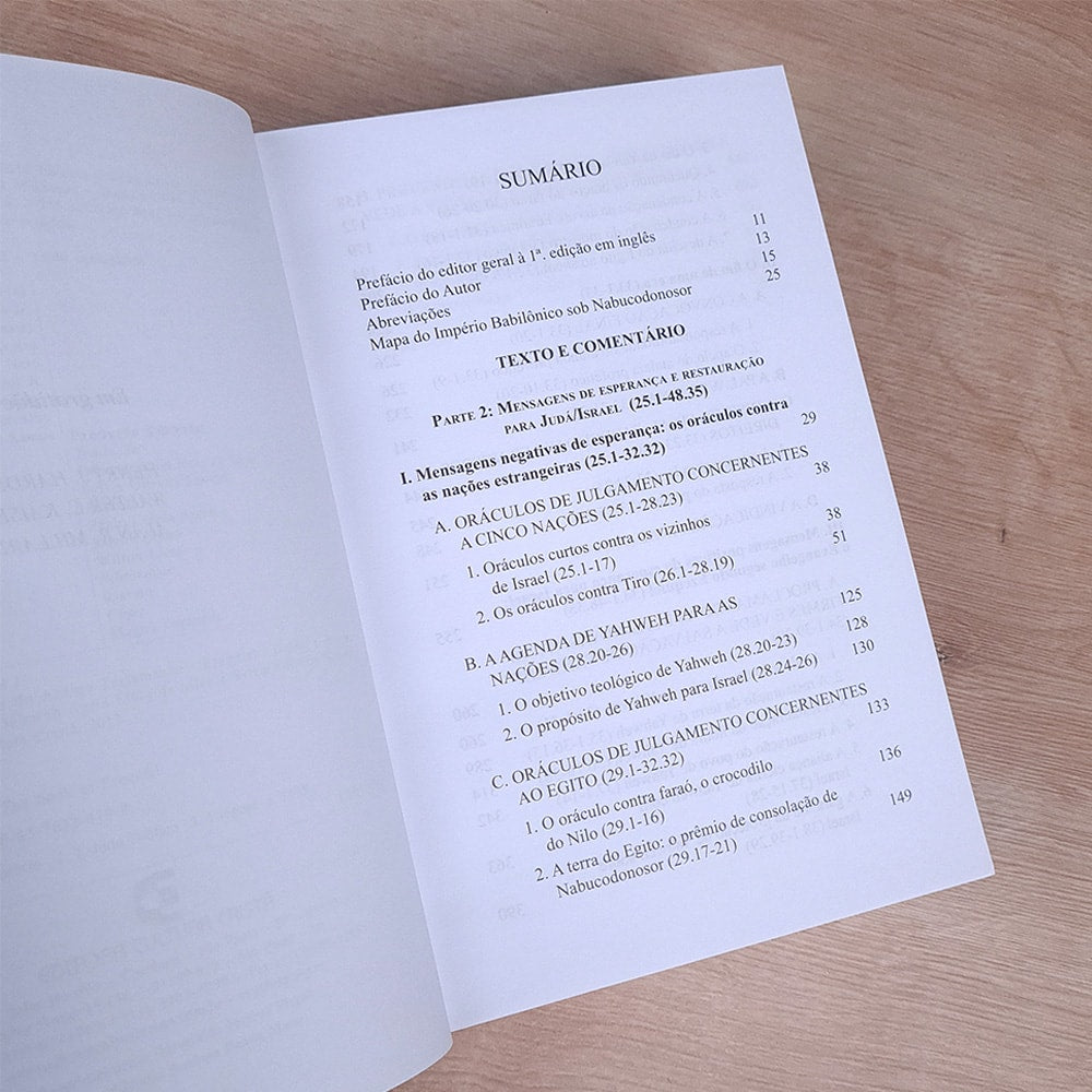 Comentários do Antigo Testamento | Ezequiel | Vol. 2 Cap. 25 a 48 | Daniel Block