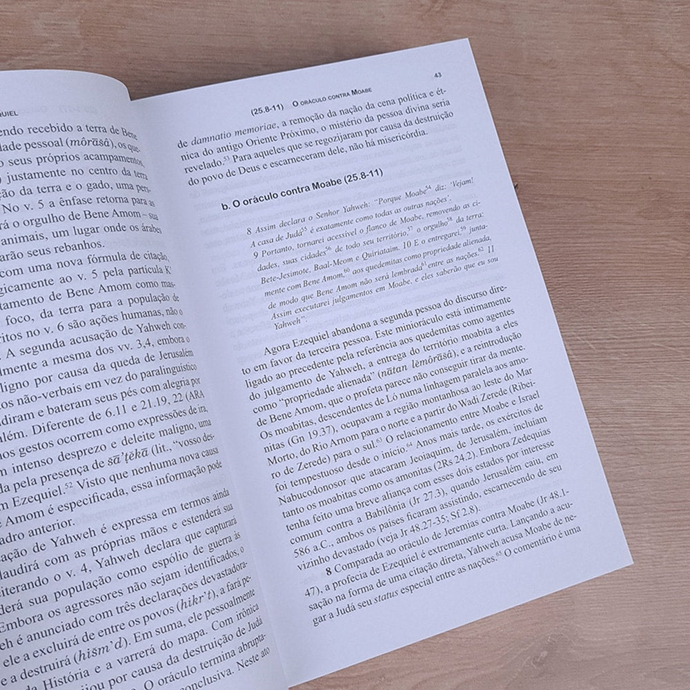 Comentários do Antigo Testamento | Ezequiel | Vol. 2 Cap. 25 a 48 | Daniel Block