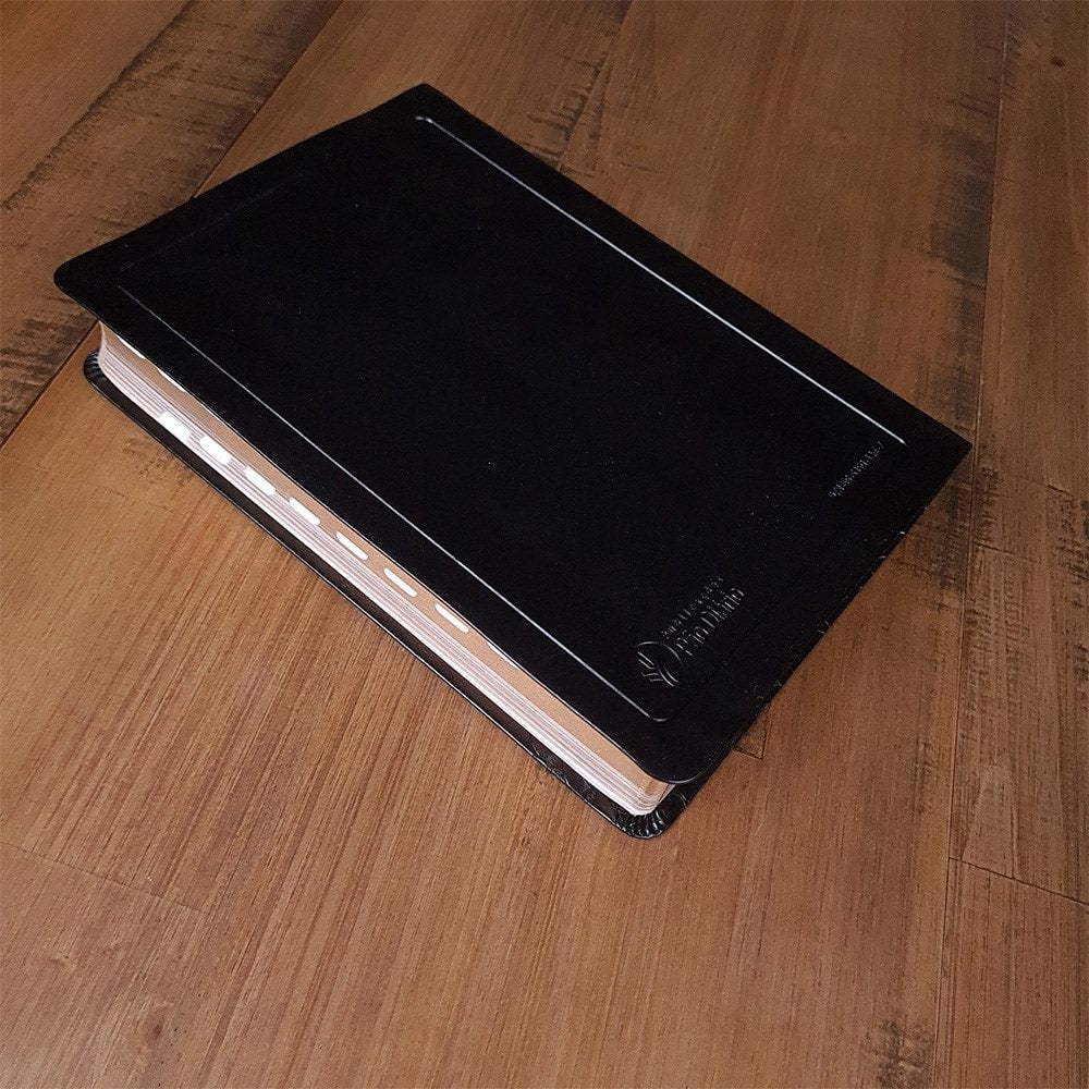 Bíblia de Estudos da Mulher | NVT | Letra Normal | Capa Luxo Preta