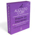 Caixa de mensagens "Desperte sua Força Interior" de Augusto Cury, roxa com letras brancas. — Plenitude