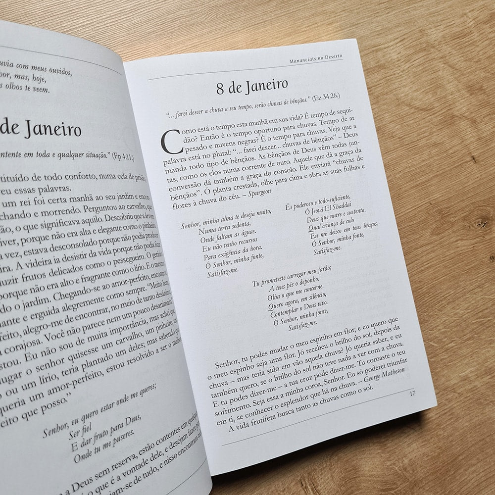Devocional Mananciais no Deserto | Lettie Cowman | Capa Dura