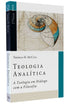 Livro "Teologia Analítica" de Thomas H. McCall, capa branca com desenho geométrico e detalhes azuis. — Plenitude