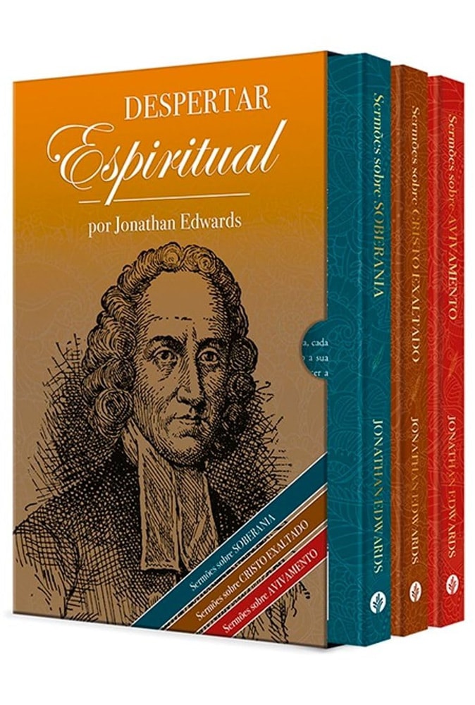 Box Despertar Espiritual | Jonhathan Edwards |  Capa Dura