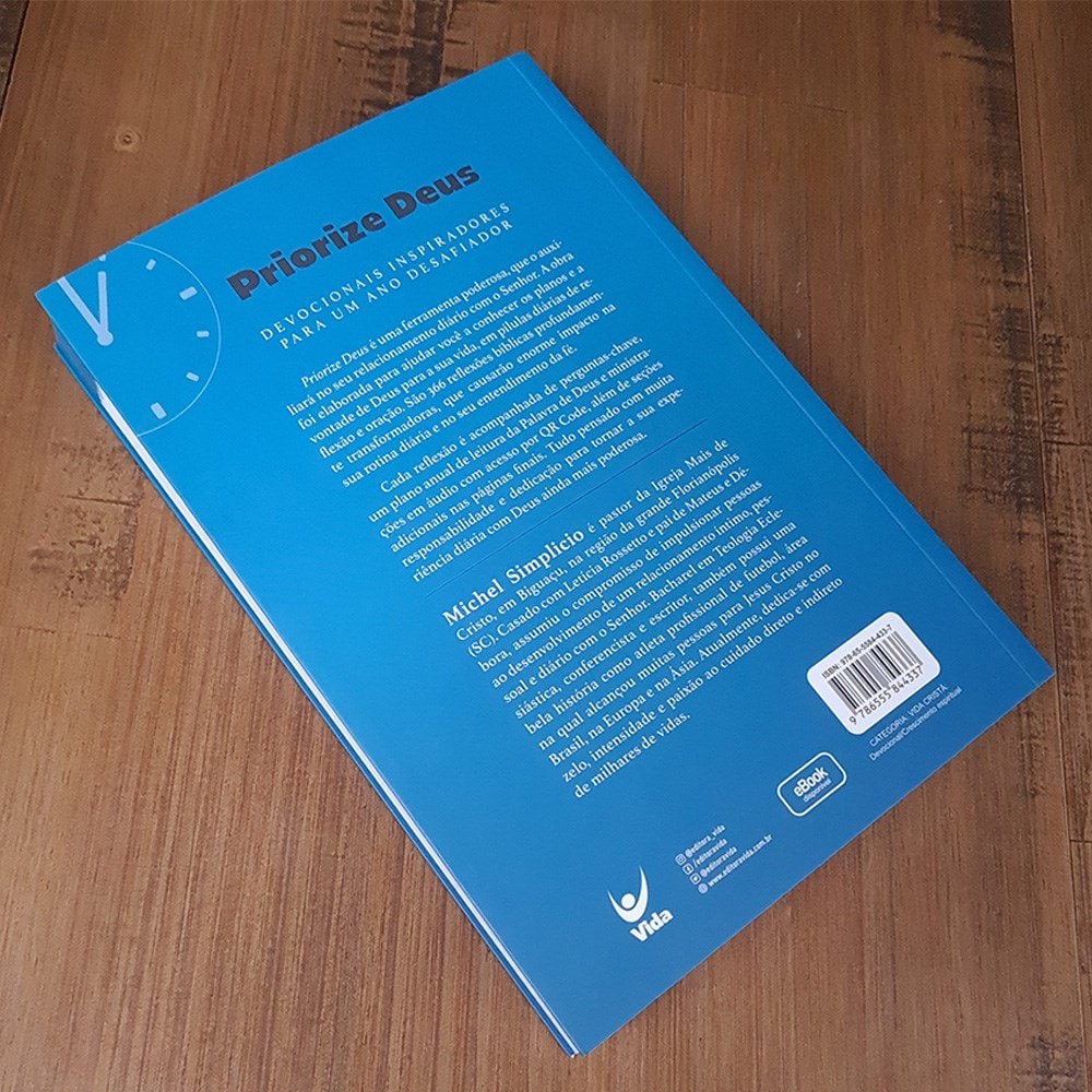 Priorize Deus | Devocionais diários para 366 dias | Michel Simplicio