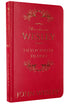 Livro Devocional Dia a Dia com Wesley, John Wesley, capa vermelha com detalhes dourados — Plenitude
