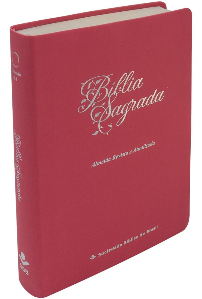 Bíblia Sagrada | ARA | Letra Gigante | Capa Luxo Pink